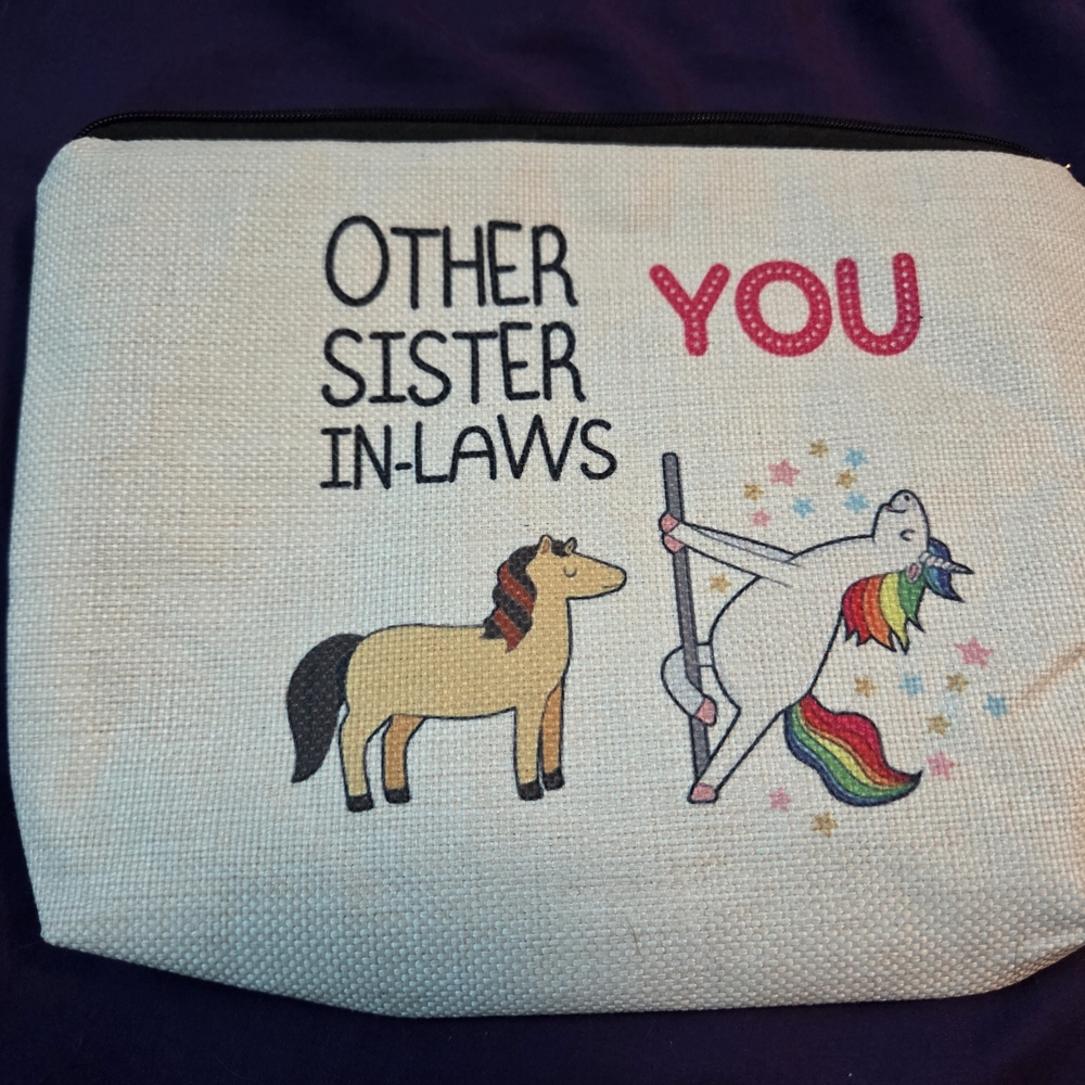 Unicorn Print Women's Pouch